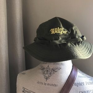 Kids junior ranger fun activity hat